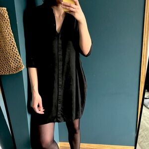 COS Kimono Sleeves Oversized Shirt Dress